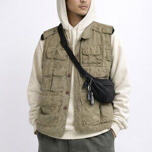 Vintage Trail Designs Utility Vest, Size Medium, Fisherman Core, Utilitarian